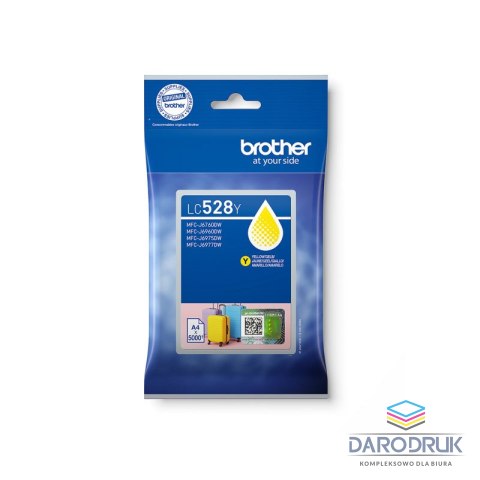 Tusz Brother do MFC-J5110DW/J5010DW | 5000 str. | yellow