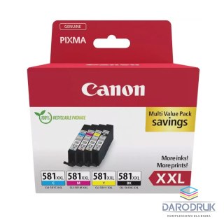 CANON TUSZ CLI-581 XXL CMYK | 4X11.7ML