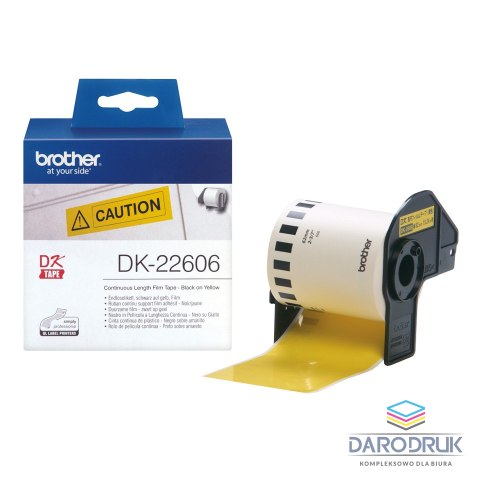 Etykieta Brother do P-touch QL-500/550/560/650/1050/1060N | 62mm x 15.24mDK22606