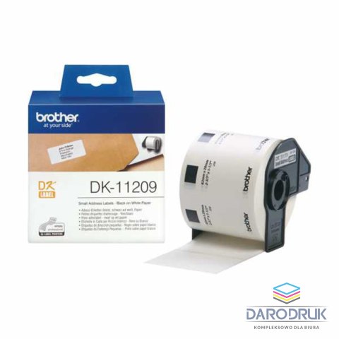 Etykieta Brother do QL-500/550/560/650/1050/1060N | 29 x 62 mm | DK-11209