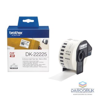 Taśma ciągła Brother do QL-500A/500BS/500BW | 38 mm x 30,48m