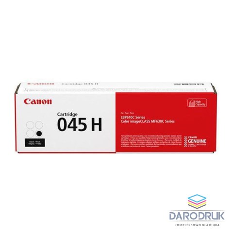 Toner Canon 045HBK do LBP-611/613, MF-631/633/635 | 2 800 str. | black