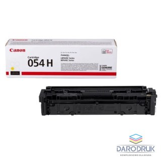 Toner Canon 054H do i-SENSYSMF645Cx/MF643Cdw | 2 300 str.| Yellow
