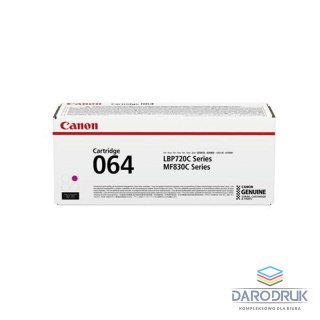 Toner Canon 064M do i-SENSYS LBP722Cdw / MF832Cdw | 5 000 str. | magenta