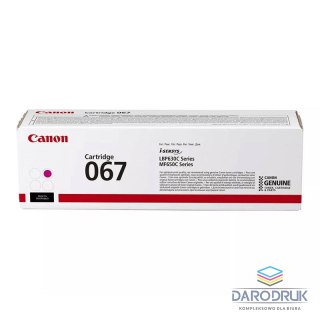 Toner Canon 067M do i-SENSYS MF650/657 LBP633/631 | 1 250 str. | magenta