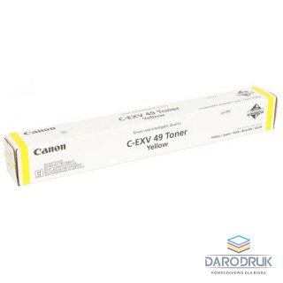 Toner Canon C-EXV49 Y do iR C3320/3325/3330 | 19 000 str. | yellow