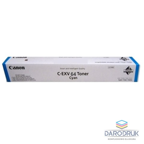 Toner Canon C-EXV64 , CEXV64 do iR-advance C3922i/26i/30i/35i | cyan| 25,5K