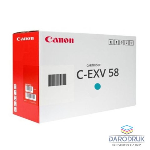 Toner Canon CEXV58C do iR-ADX C5800 | 60 000 str. | CYAN