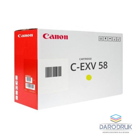 Toner Canon CEXV58Y do iR-ADX C5800 | 60 000 str. | YELLOW