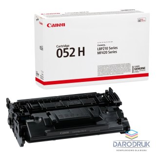 Toner Canon CRG-052H BK, do LBP-212 214, MF-421 8426/428/ | 9 200 str. | black