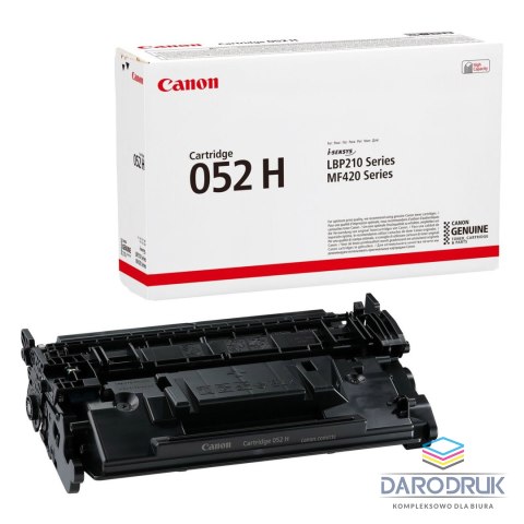 Toner Canon CRG-052H BK, do LBP-212 214, MF-421 8426/428/ | 9 200 str. | black