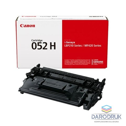 Toner Canon CRG-052H do LBP-212/214/MF-421/428|Korporacyjny | 9 200 str | black