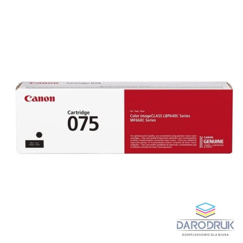 Toner Canon CRG-075BK do i-SENSYS MF667Cx | 1 400 str.| Black |