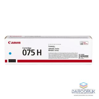 Toner Canon CRG-075HC do i-SENSYS MF667Cx | 2 500 str.| Cyan | high capacity