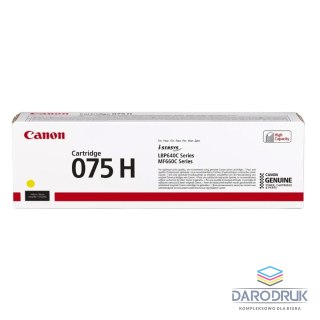 Toner Canon CRG-075HY do i-SENSYS MF667Cx | 2 500 str.| Yellow | high capacity