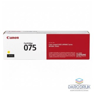 Toner Canon CRG-075Y do i-SENSYS MF667Cx | 1 300 str.| Yellow |