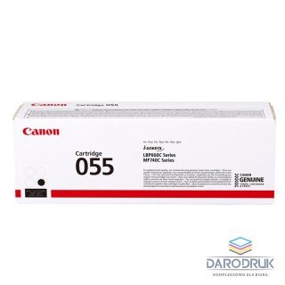 Toner Canon CRG055BK do i-SENSYS MF742Cdw/MF744Cdw | 2300 str. | Black