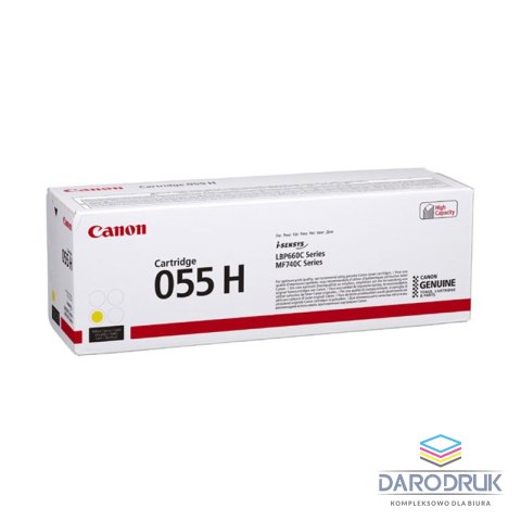 Toner Canon CRG055HBK do i-SENSYS MF742Cdw/MF744Cdw| 7600 str. | Black KORPORAC