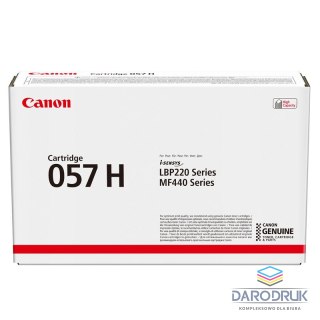 Toner Canon CRG057HBK do i-SENSYS MF443dw/MF445dw/MF446x | 10 000 str. | Black