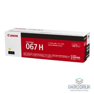 Toner Canon CRG067HY do i-SENSYS MF651Cw/MF655Cdw | 2350 str. | Yellow