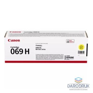 Toner Canon CRG069HY, CRG-069HY do i-SENSYS MF752/754Cdw | 5 500 str. | yellow