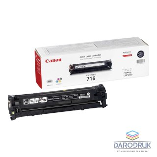 Toner Canon CRG716BK do LBP-5050, MF-8030/8050 | 2 300 str. | black