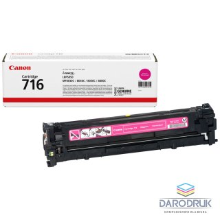 Toner Canon CRG716M do LBP-5050, MF-8030/8050 | 1 500 str. | magenta