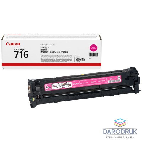 Toner Canon CRG716M do LBP-5050, MF-8030/8050 | 1 500 str. | magenta