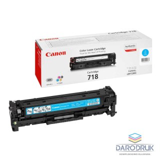 Toner Canon CRG718C do LBP-7200/7210/7660/7680 | 2 900 str. | cyan
