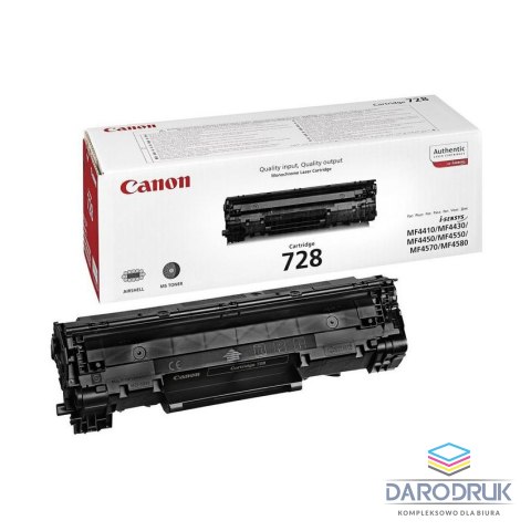Toner Canon CRG728 do MF-4410/4430/4450 | 2 100 str. black