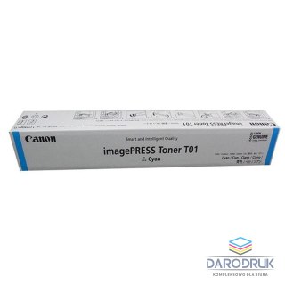 Toner Canon T01 do ImagePress IP C800/700/600 | 39 500 str | cyan