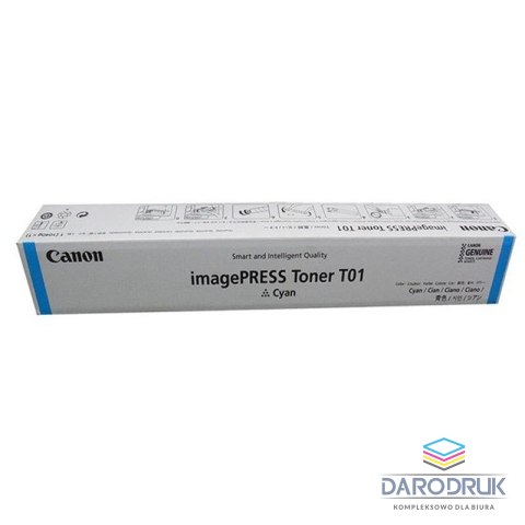 Toner Canon T01 do ImagePress IP C800/700/600 | 39 500 str | cyan