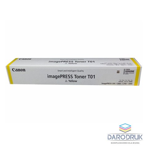 Toner Canon T01 do ImagePress IP C800/700/600 | 39 500 str | yellow