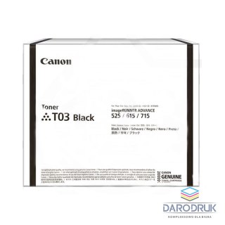 Toner Canon T03 do IR Advance 525/615/715 | 51 500 str | black