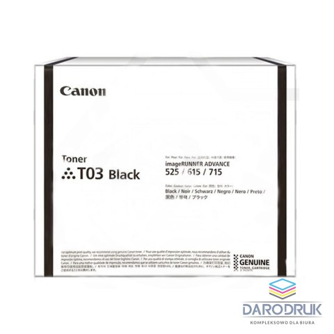 Toner Canon T03 do IR Advance 525/615/715 | 51 500 str | black