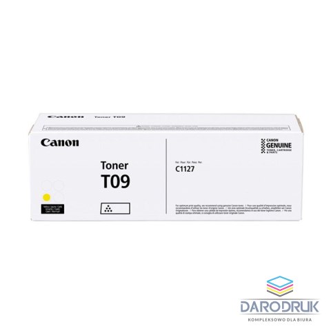 Toner Canon T09 do I-Sensys X C1127 | 5 900 str | yellow
