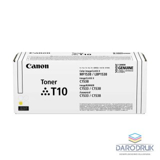 Toner Canon T10 | yellow | 10 000 str.