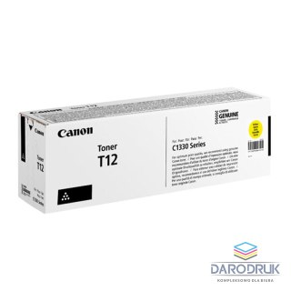 Toner Canon T12 do I-Sensys X C1333 | 5 300 str | yellow