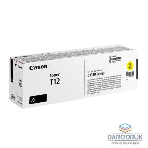 Toner Canon T12 do I-Sensys X C1333 | 5 300 str | yellow