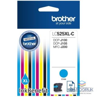 Tusz Brother do DCPJ100YJ1/DCPJ105YJ1 | cyan 1300str