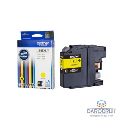 Tusz Brother do DCPJ100YJ1/DCPJ105YJ1 | yellow 1300str