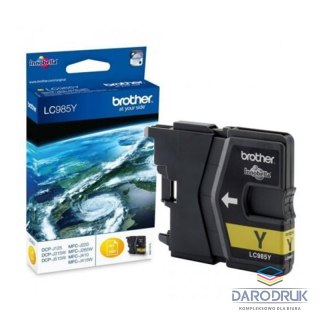 Tusz Brother do DCPJ125/315W/515W/220/265W/410/415w | 260 str. | yellow