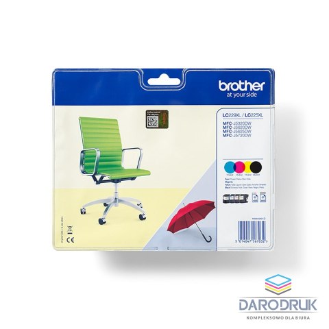 Tusz Brother do MFC-J5320DW/J5620DW/J5720DW | CMYK