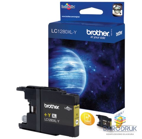 Tusz Brother do MFC5910DW/6510DW/6710DW | 1 200 str. | yellow