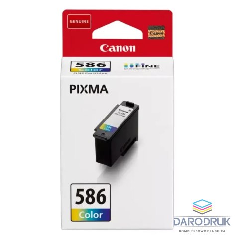 Tusz Canon CL-586 do Canon PIXMATS7650i/TS7750i | 9,9ml | CMY