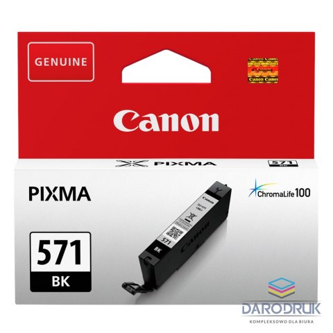 Tusz Canon CLI-571BK do Pixma MG-5750/6850/7750 | 7ml | black