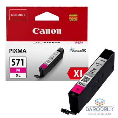 Tusz Canon CLI-571M XL do Pixma MG-5750/6850/7750 | 11ml | magenta
