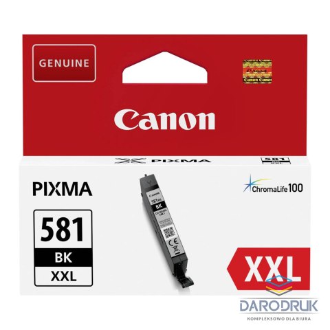 Tusz Canon CLI-581BK XXL do Pixma TR7550/TR8550/TS6150 | 11,7ml | black