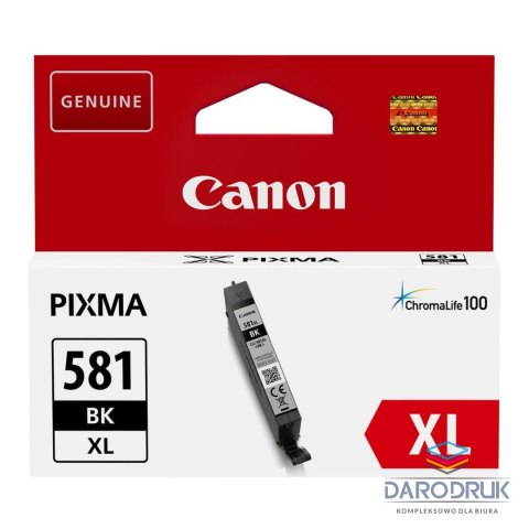 Tusz Canon CLI-581BK XL do Pixma TR7550/TR8550/TS6150 | 8,3ml | black