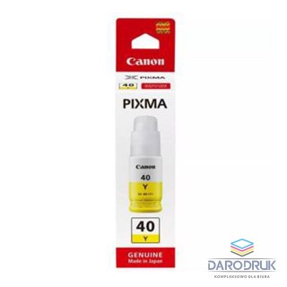 Tusz Canon GI-40 do Pixma G5040/6040/7040 I 7700 str I yellow | 70ml